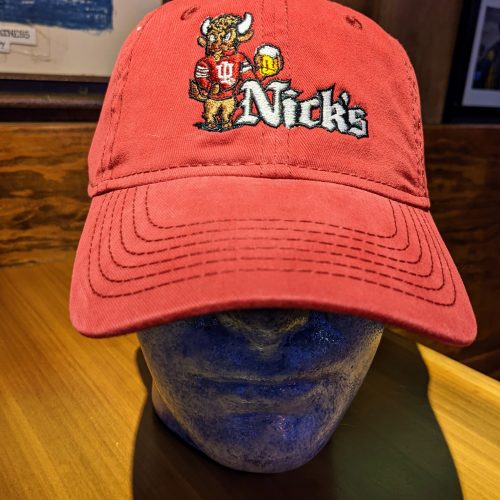 Nick's Ballcap - Crimson